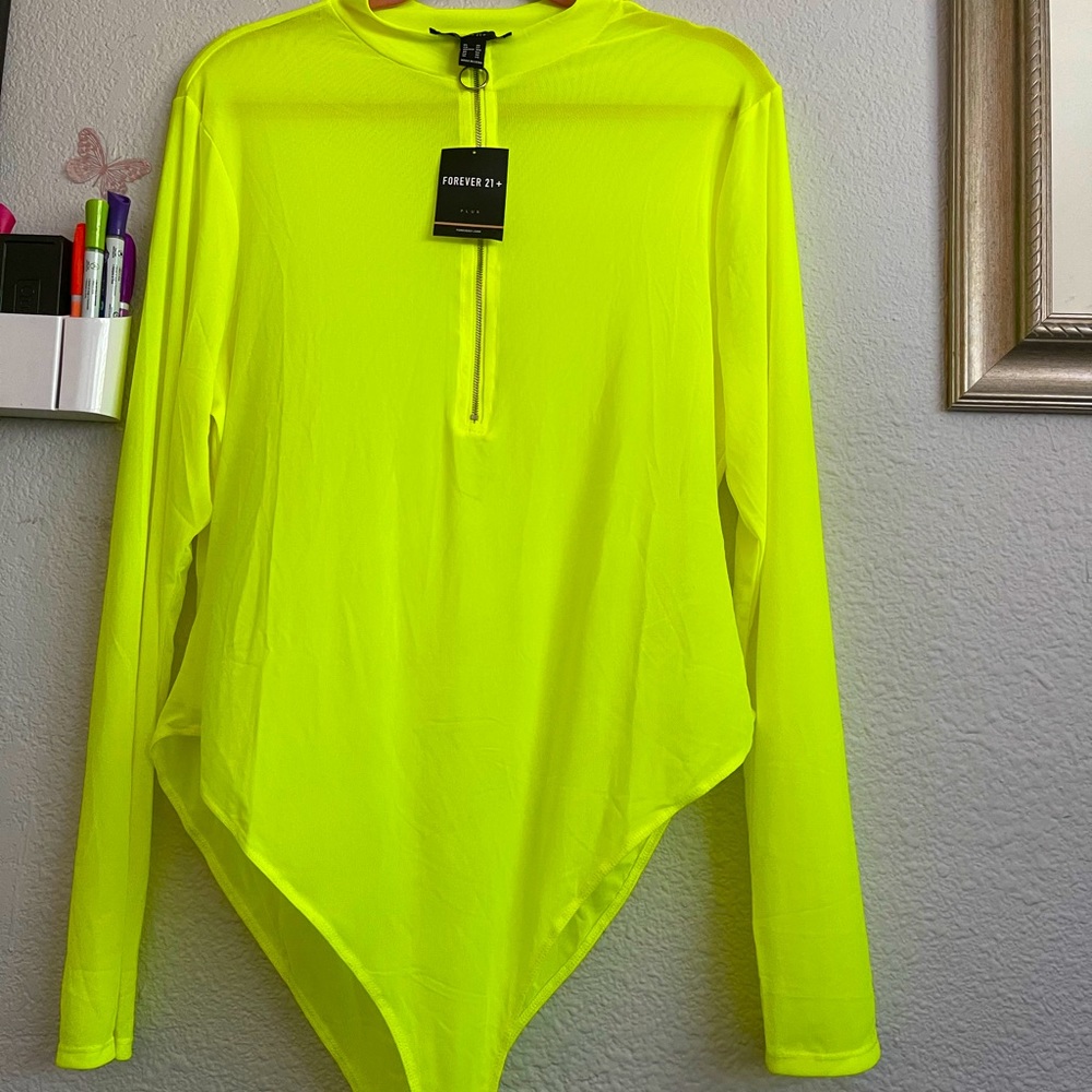 Forever 21 Neon Body Suit